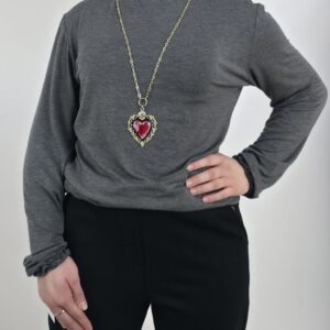 Golf damski szary, rozmiar uniwersalny