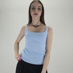 Top damski błękitny, rozmiar uniwersalny