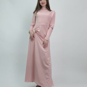 Elegancka sukienka maxi z ozdobną łezką model premium