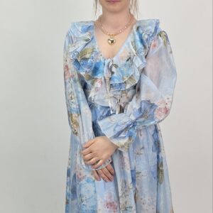Sukienka Maxi Blue Floral Romance 💙🌸