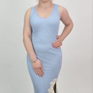 Sukienka Midi Tuba Lace Blue
