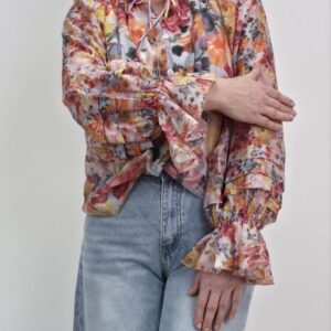 Bluzka Romantic Bloom – Kwiatowy Print