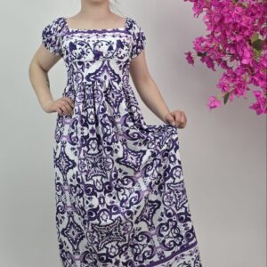 Sukienka maxi dolce wzór elegancka