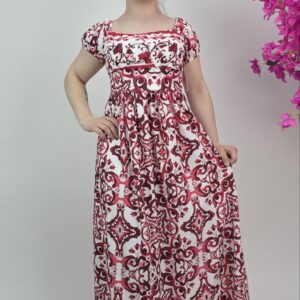 Sukienka maxi dolce wzór elegancka