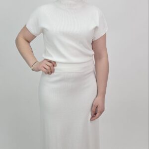 Komplet Dzianinowy Ivory Chic