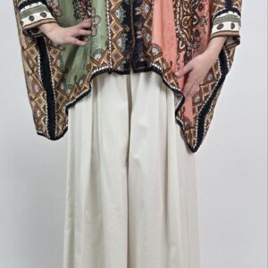 Tunika damska boho wiskoza jedwab wzory