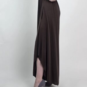 Spodnie Modal Wide Leg Premium Czekoladowe