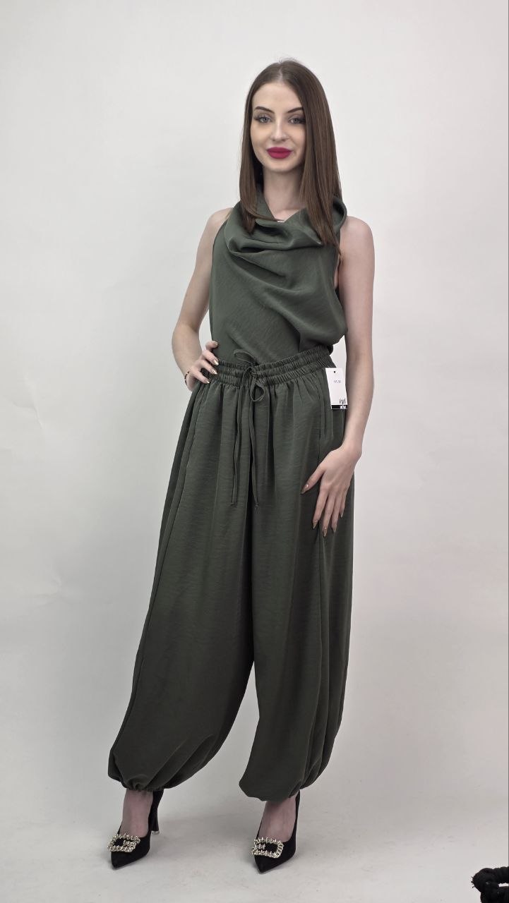 Włoski Komplet Milano Khaki - obrazek 2