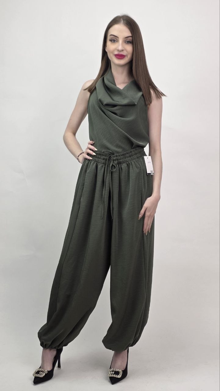 Włoski Komplet Milano Khaki
