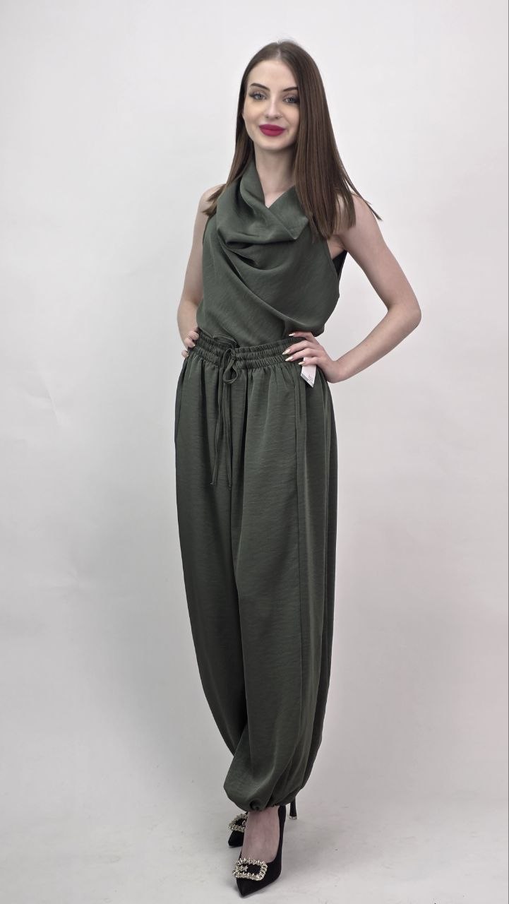 Włoski Komplet Milano Khaki - obrazek 3