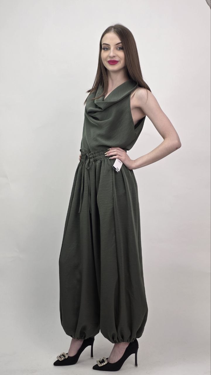 Włoski Komplet Milano Khaki - obrazek 4