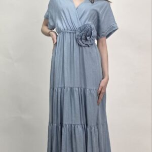 Sukienka Lyocell Blue Rose Premium