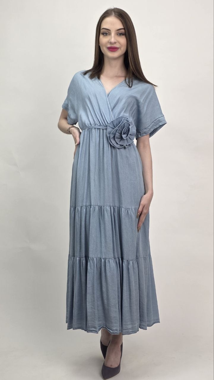 Sukienka Lyocell Blue Rose Premium