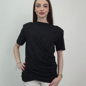 Bluzka Jemiołka czarna Elegancja i Komfort