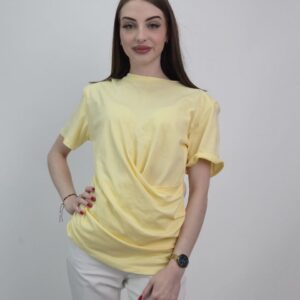 Bluzka Jemiołka żółta Elegancja i Komfort