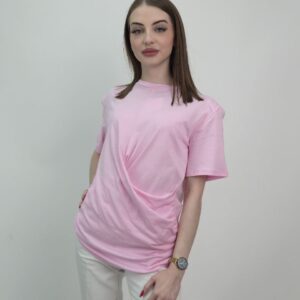 Bluzka Jemiołka różowa Elegancja i Komfort