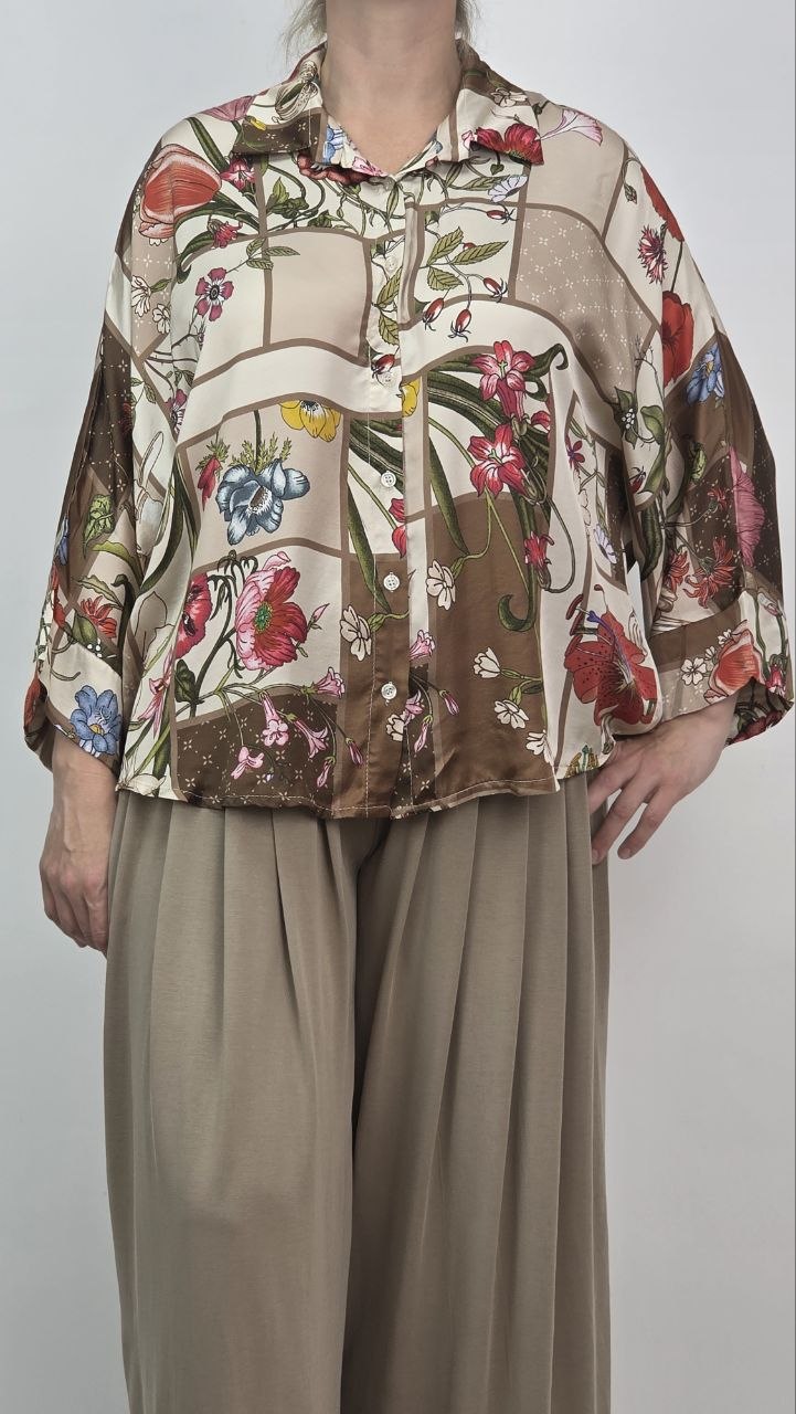 Koszula Premium Dior Garden Silk