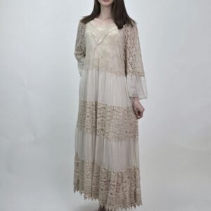 Sukienka Silk Romance koronkowa premium jedwab
