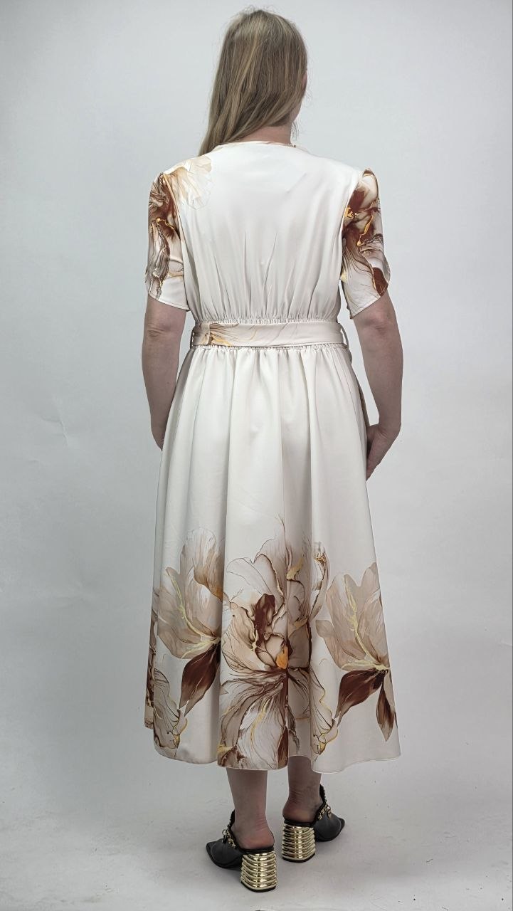 Sukienka Maxi Magnolia Latte Premium - obrazek 2