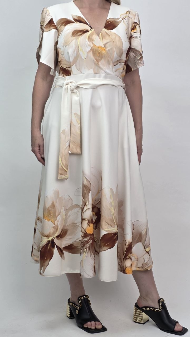 Sukienka Maxi Magnolia Latte Premium - obrazek 3