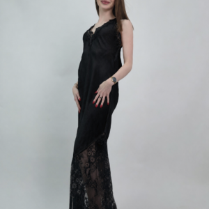 🖤 Bella Notte Black Lace Halka Premium
