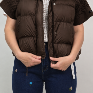 Kamizelka Premium Puch Duck Knit Czekolada