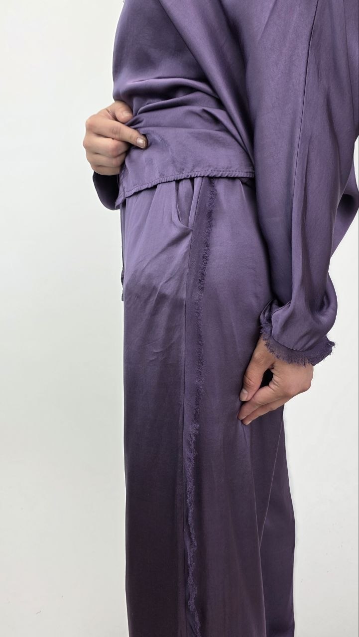 Komplet Satynowy Miho's Viola - obrazek 4