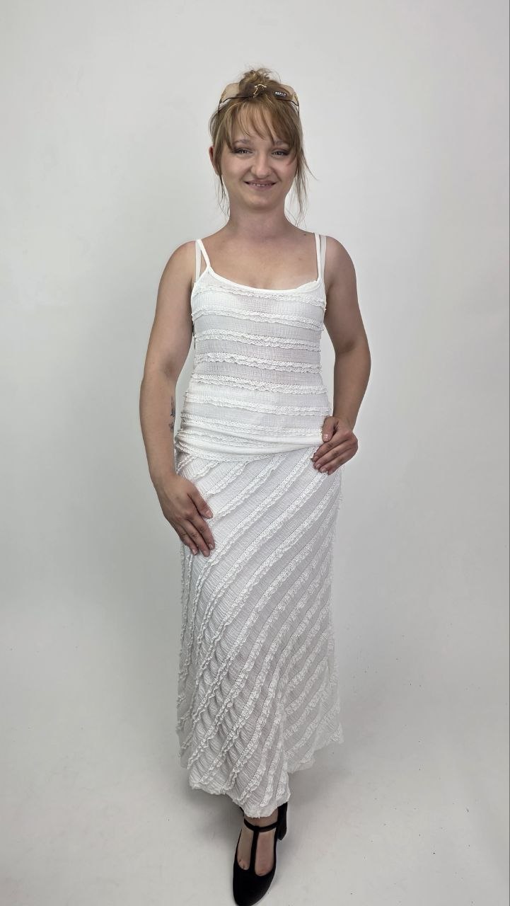 Włoski Komplet Soft Lace White - obrazek 3