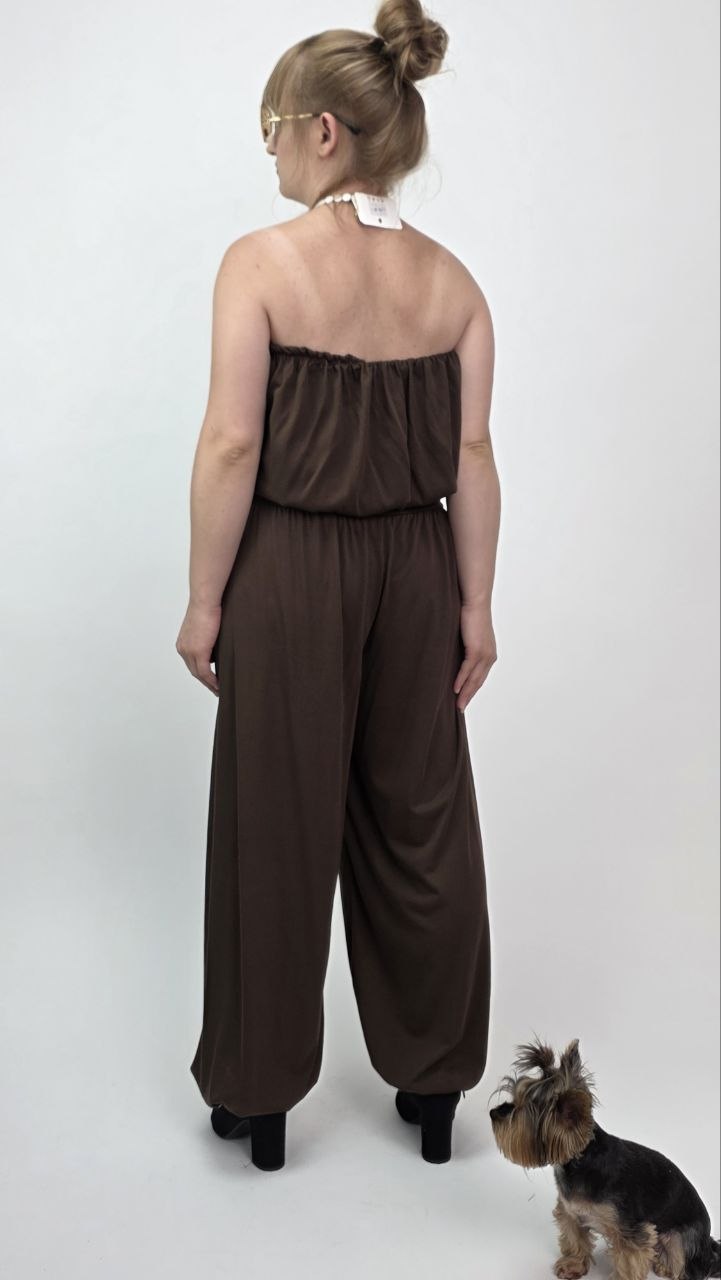 Komplet Bella Seta Chocolate Elegancki komplet - obrazek 4