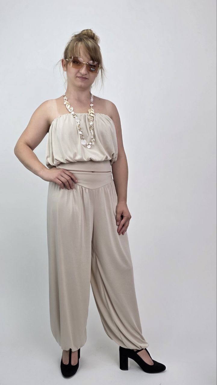Komplet Bella Seta Beige – Elegancki komplet