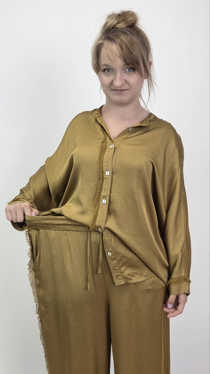 Satynowy komplet premium Miho’s Oro Antico - obrazek 2