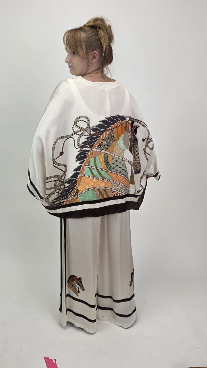 Satynowy komplet Miho’s Cavallo Royale - obrazek 2