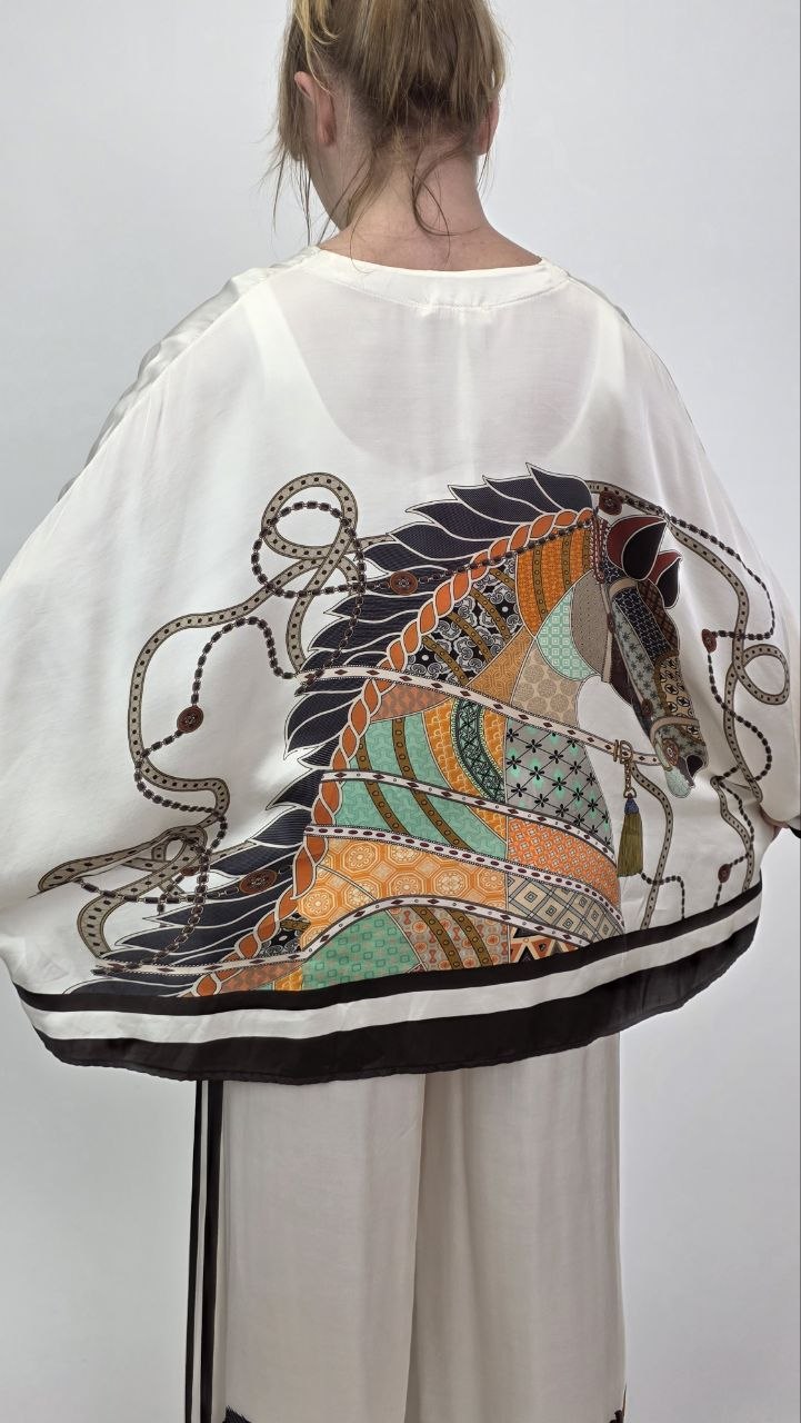 Satynowy komplet Miho’s Cavallo Royale - obrazek 3