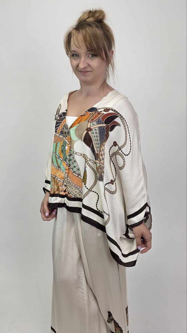 Satynowy komplet Miho’s Cavallo Royale - obrazek 4